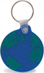 Promotional Key Chains: Globe Shaped Keychains
